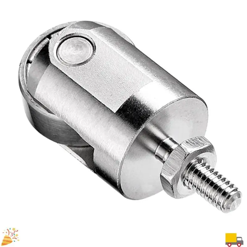 Roller Contact Point For Dial Indicator 10Mm Diameter Wheel M2.5 Thread Stainless Steel Roller Measuring Head Durable - view 2