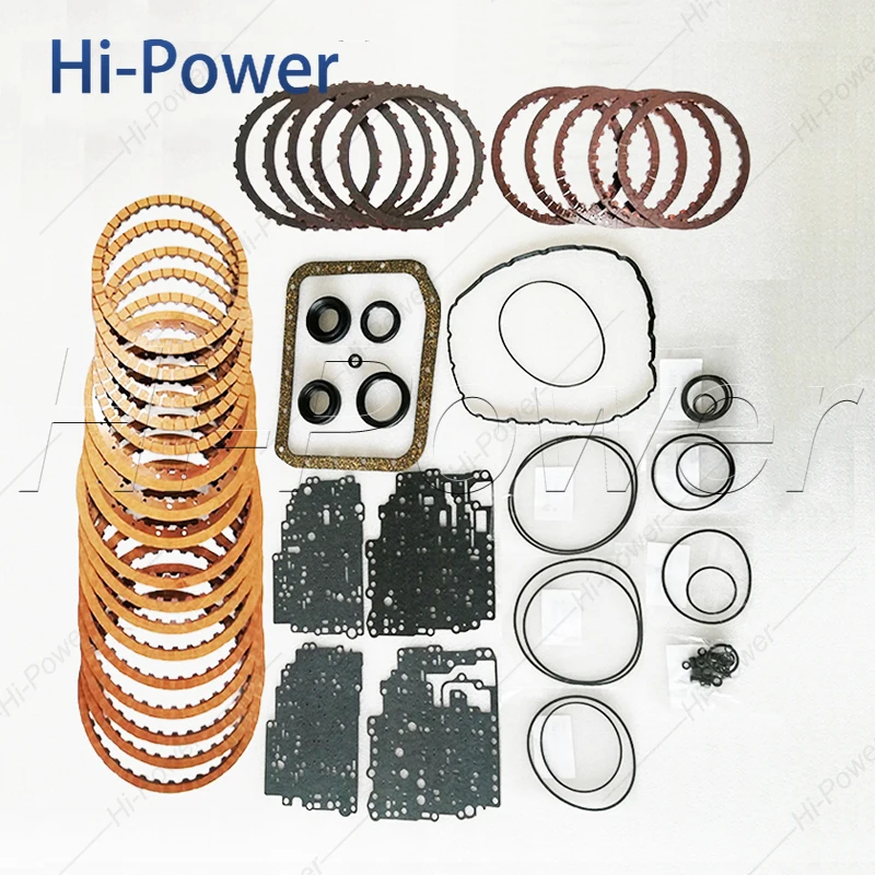 

A6MF1 A6MF2 Auto Transmission Clutch Overhaul Repair kit Friction Plates For kia Hyundai Gearbox Clutch Plate Disc Oil Seal