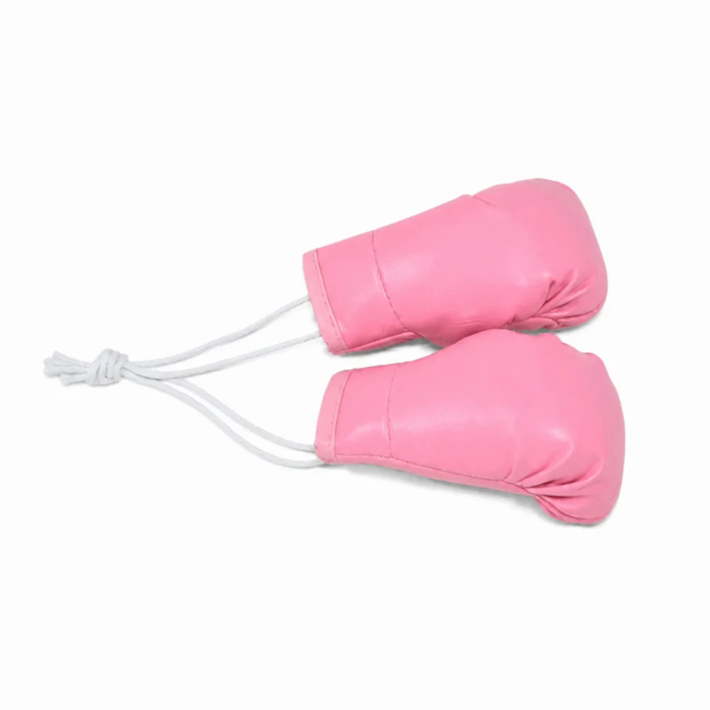 Creative Boxing Glove Pendant Keychain 10cm Pendant Accessories Boxing Keychain Simulation Car Hanging Pendant Sports Fan Gift
