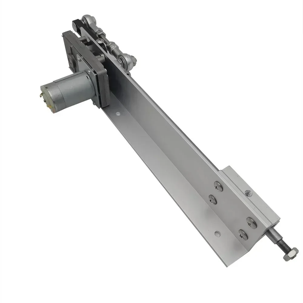 Telescopic Linear Actuator Kit with Speed Control and End Connector Reduction Motor DC 555 Reciprocating Linearly Motion