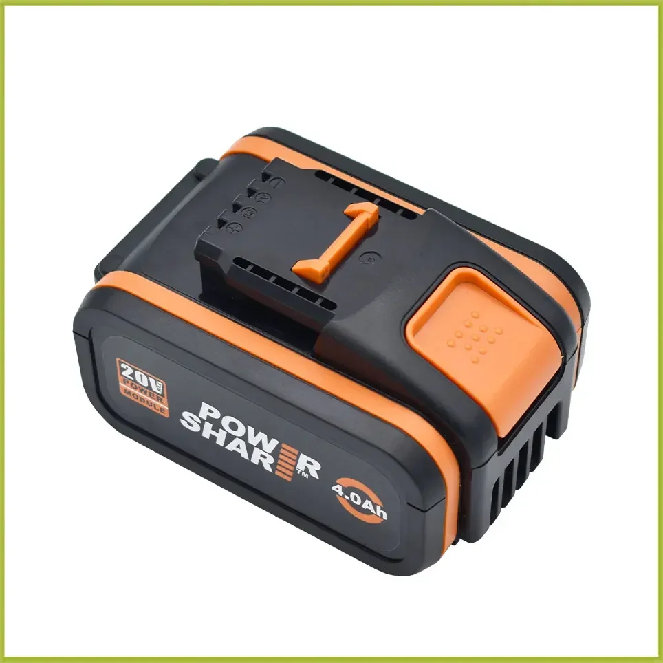 For 20V Battery 4000mah Li-ion for Worx WX390/WX176/WX166.4/WX372.1 WX800/WX678/WX550/WX532/WG894E WG629E/WG329E/WG2