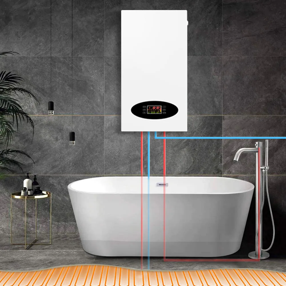 8kw-25kw Chauffe Eau Electrique Eco Doccia elettrica intelligente Scaldabagno elettrico istantaneo Cucina Scaldabagno istantaneo