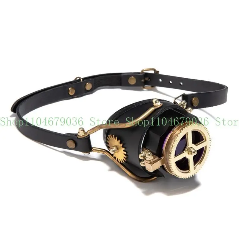 

652F Регулируемые эргономичные очки в стиле стимпанк в стиле ретро, ​​женские и мужские солнцезащитные очки для мотоцикла,