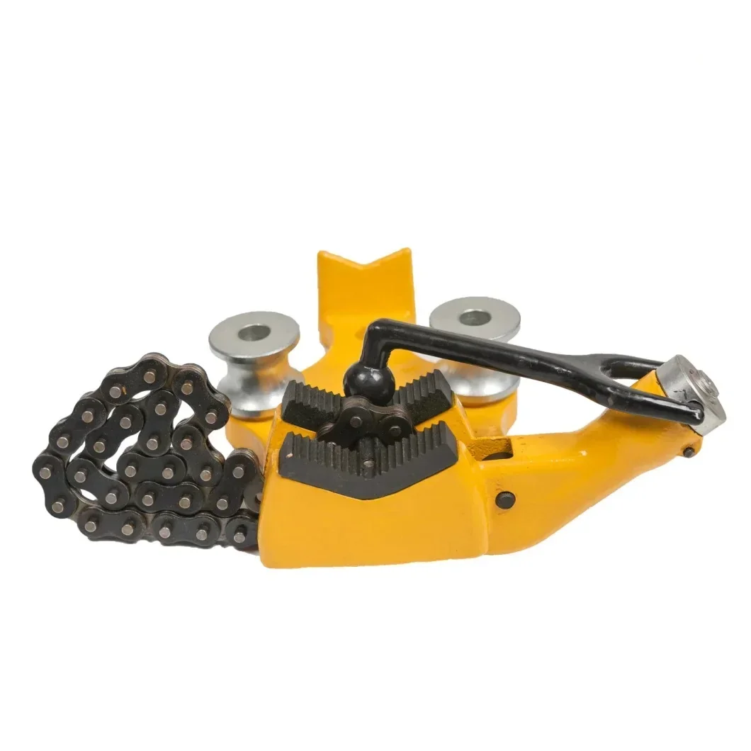 Adjustable Heavy Duty  Screw Stand Bench Chain Vise for Maximum 6 inch Steel Pipe or Round Bars fixing H402