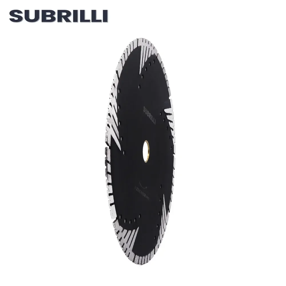 SUBRILLI 250mm 다이아몬드 톱 블레이드 10 "핫 프레스 커팅 디스크 콘크리트 화강암 대리석 서클 블레이드 건식 습식 커팅 머신 사용