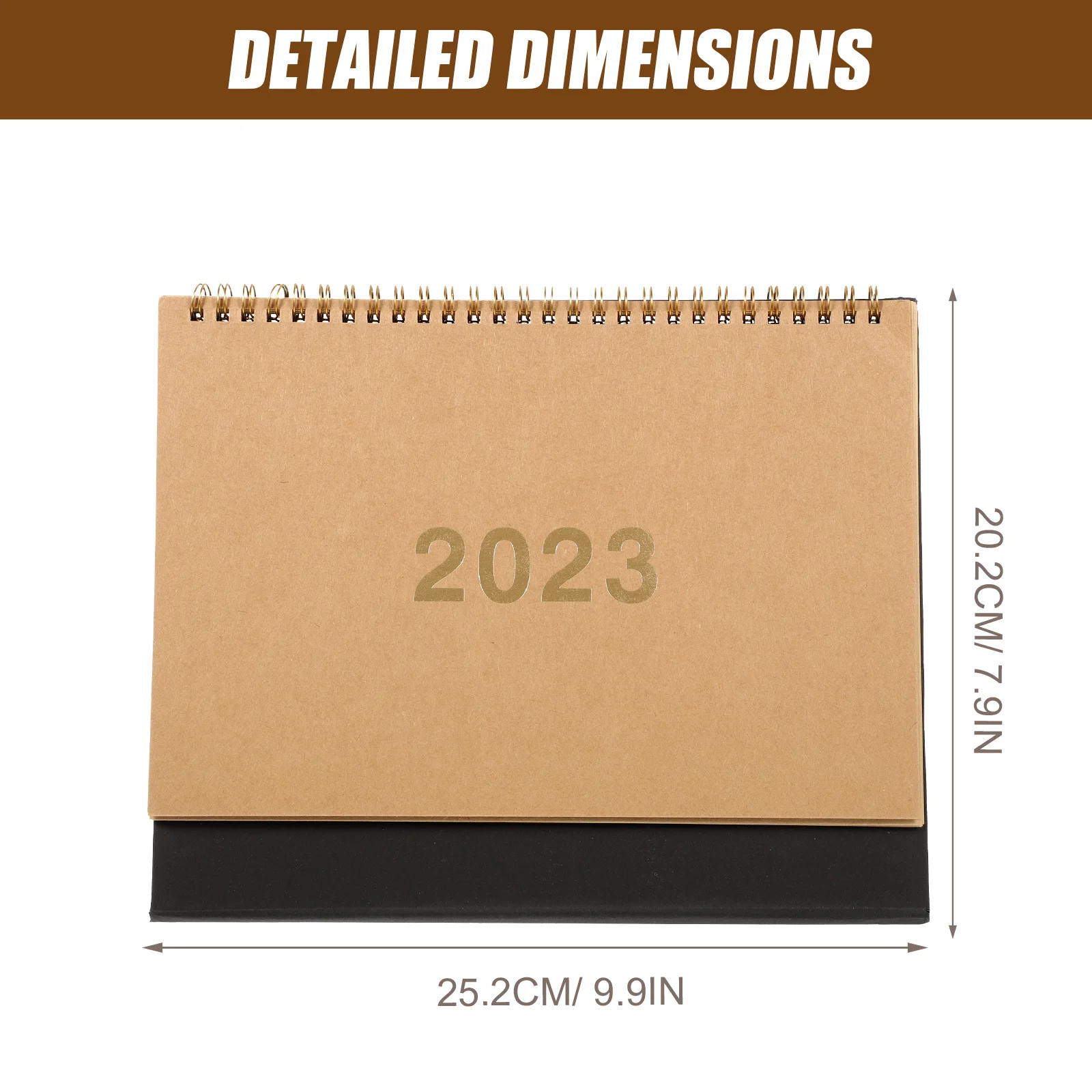 

Desktop Calendar 2023 Foldable Planner With Blank Lined Notes Monthly Schedule Organizer For Office Home School Desk