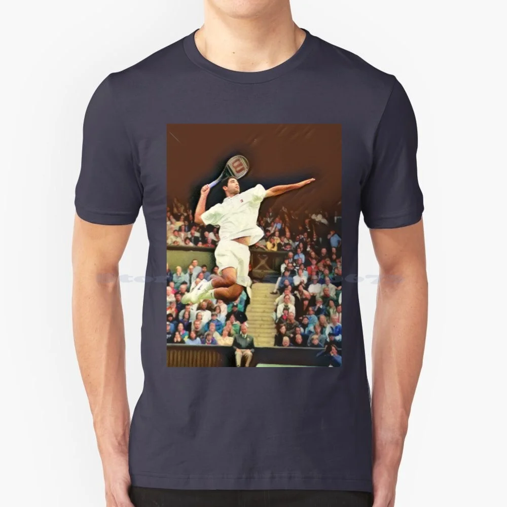 Sampras 2 : Pistol Pete : Tennis Legend T Shirt 100% Cotton Tee Classic Retro I Love Sampras I Love Pete Sampras I Love Rf