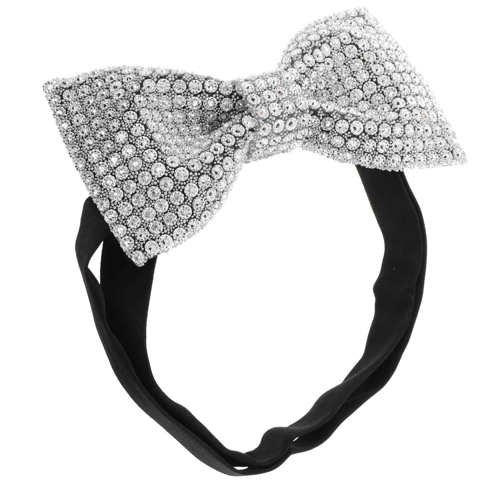 

Rhinestone Bow Tie Sequin Bows Double Layer Wedding Party Banquet Groom Bowtie Sparkly Ties Mens Pre-tied Bow Tie Theme