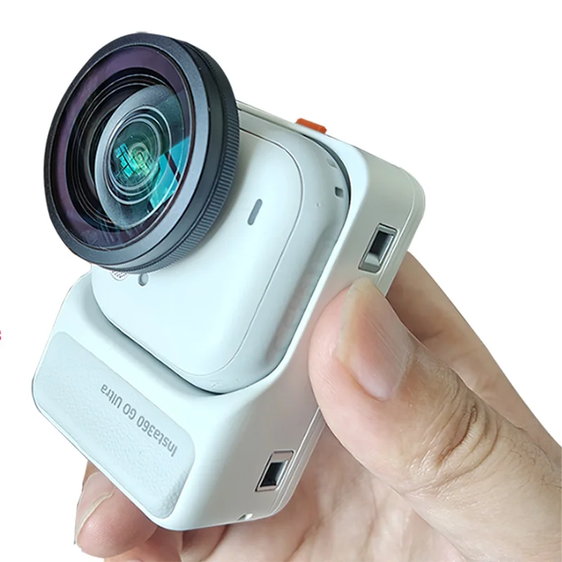 

185 ° Широкоугольный объектив для камеры Insta360 Go Ultra, фильтры для расширения поля зрения, комплект алюминиевых рамок для INSTA 360 GO ULTRA
