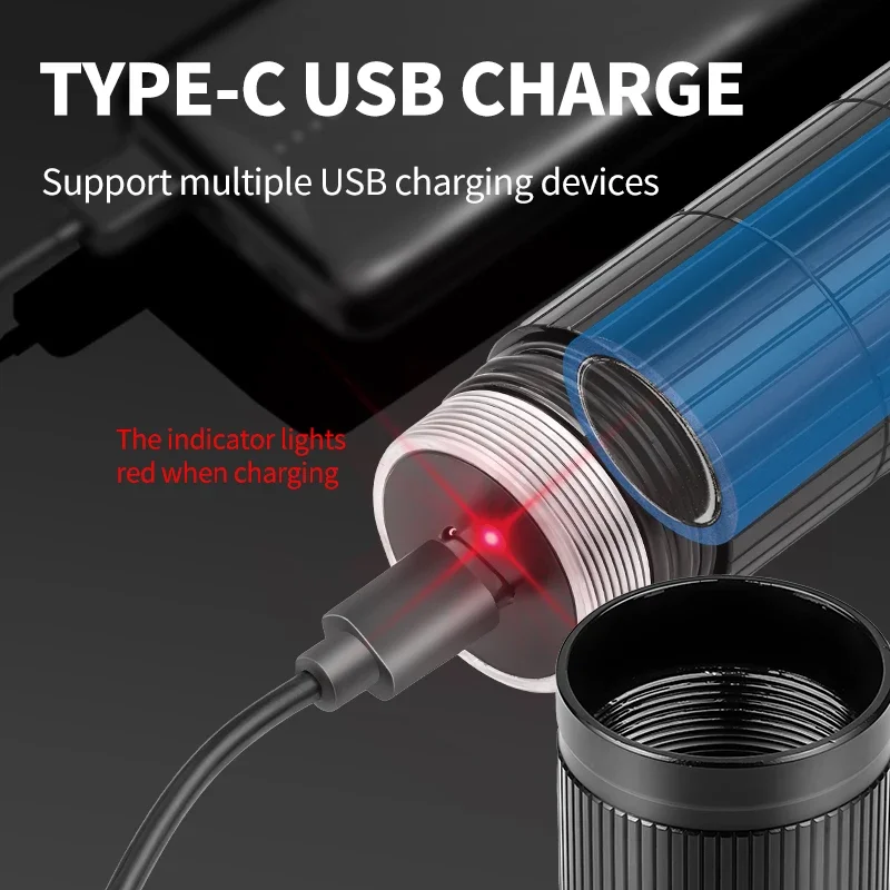 2000mah Professional Diving Flashlight High Powerful Underwater Flashlights IPX8 Waterproof Underwater Lantern Fishing DiveTorch