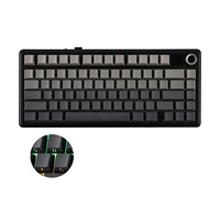 EPOMAKER X AULA F75 MAX 75% Hot-Swap Gasket Wired/Bluetooth/2.4GHz Wireless Mechanical Keyboard with TFT Screen for PC/Mac