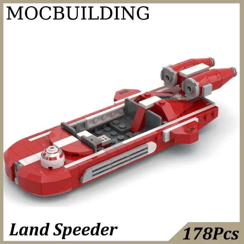 

Астрометрическая модель пилота Speeder, Космический автомобиль MOC, строительные блоки, кирпичи, игрушки для детей, подарок на день рождения