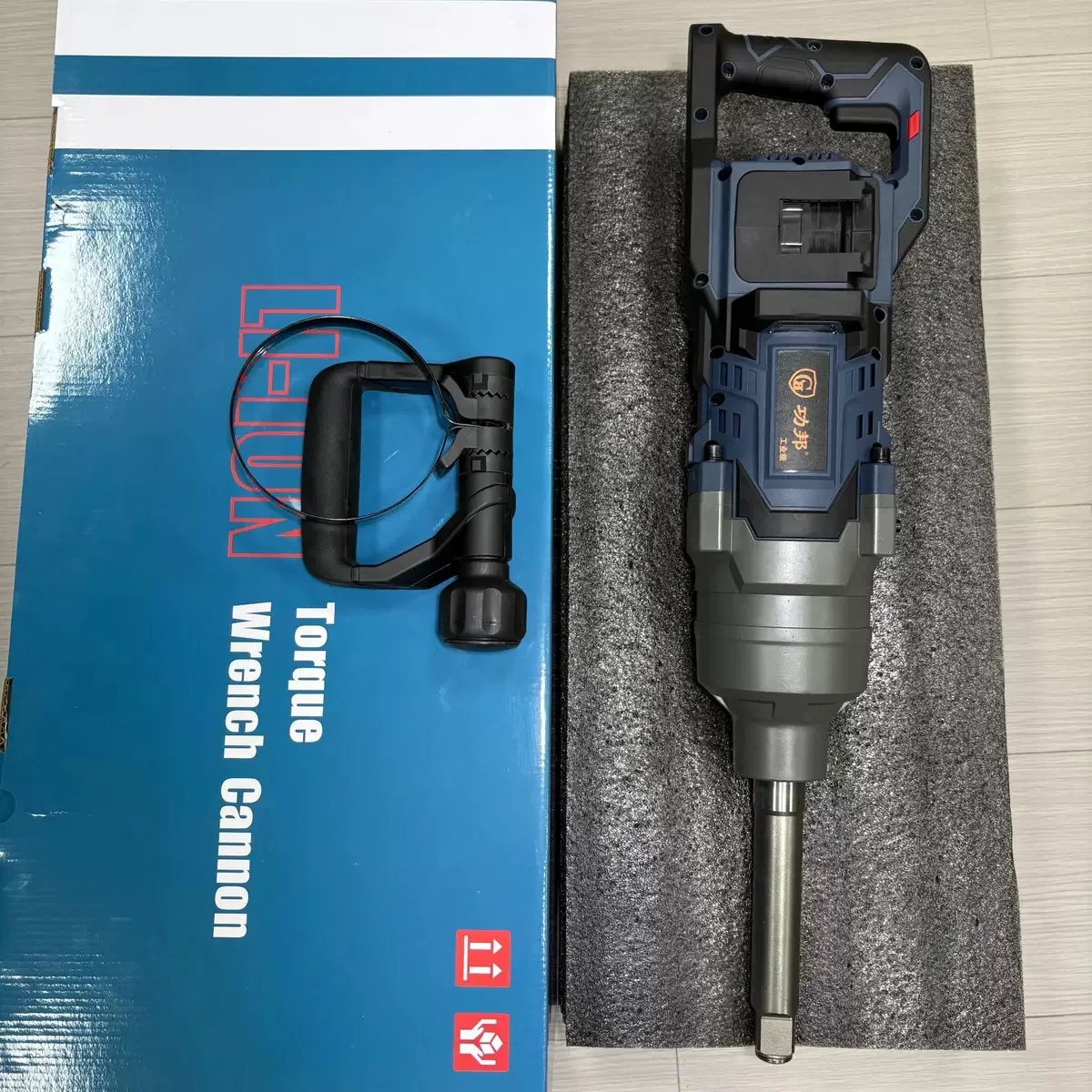 Super Heavy-Duty 42V 1-Inch Cordless Impact Wrench 1600W Battery 4000NM High Torque for DIY Industrial Projects Electric Power