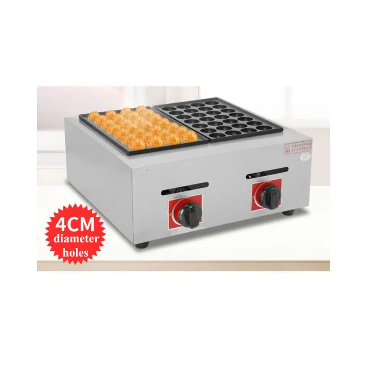 Gas Takoyaki Machine For Sale/table Top Fishball Cooker