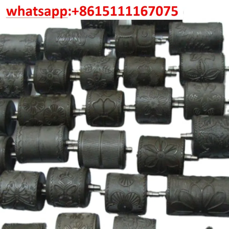 Ultrasonic Lace Machine Flower Wheel Roller, Embossing Roller for Non-woven Bag Sewing Equipment Replacement Parts