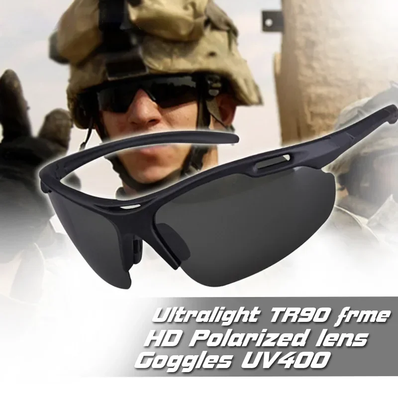 

Ultralight Sports Polarized Sunglasses For Men Driving Sun Glasses Military Male Anti-UV Outdoor Goggles Oculos De Sol Masculino