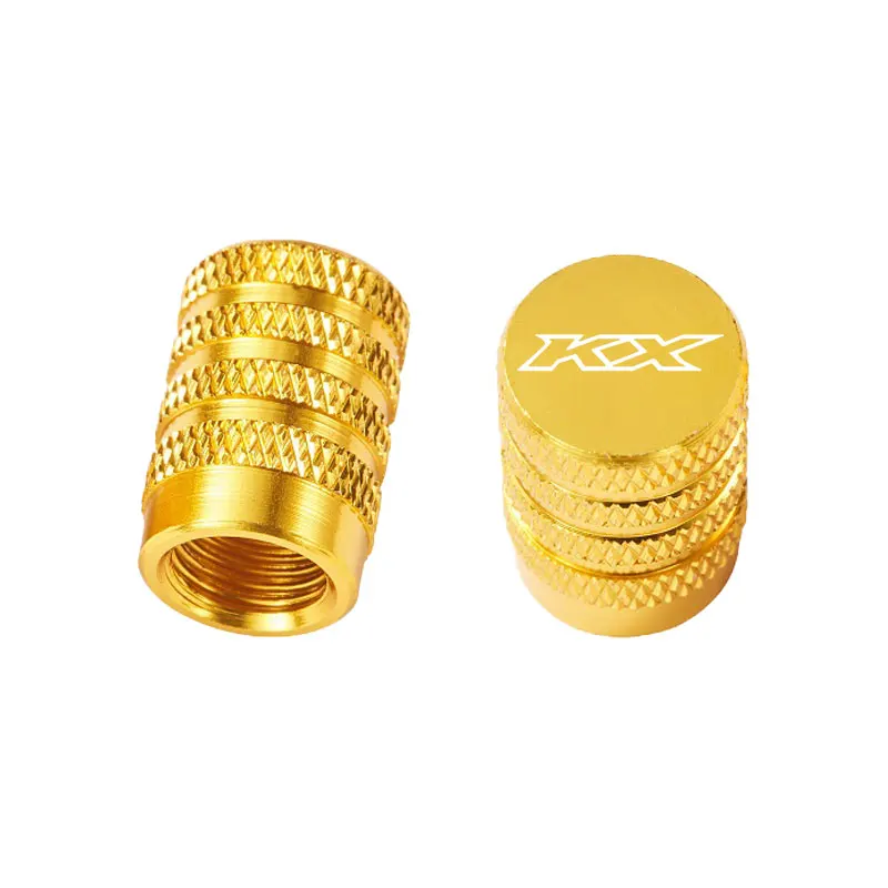 2 個オートバイアクセサリータイヤバルブエアポートステムカバーキャップカワサキ KX250 KX 250 2019-2025 KX250F KX 250F 2004-2025