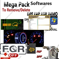 DTC remover 10 ECU Gifts and  DPF+EGR+Lambda+Remover v2017_05 Version Software cars accessories tools