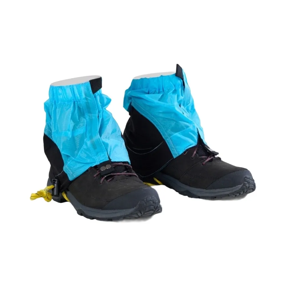 For Hiking Boots Outdoor Leg Protection Hiking Leg Covers For Rugged Terrains Airflow Optimized Fabric 20D Checkered Fabric