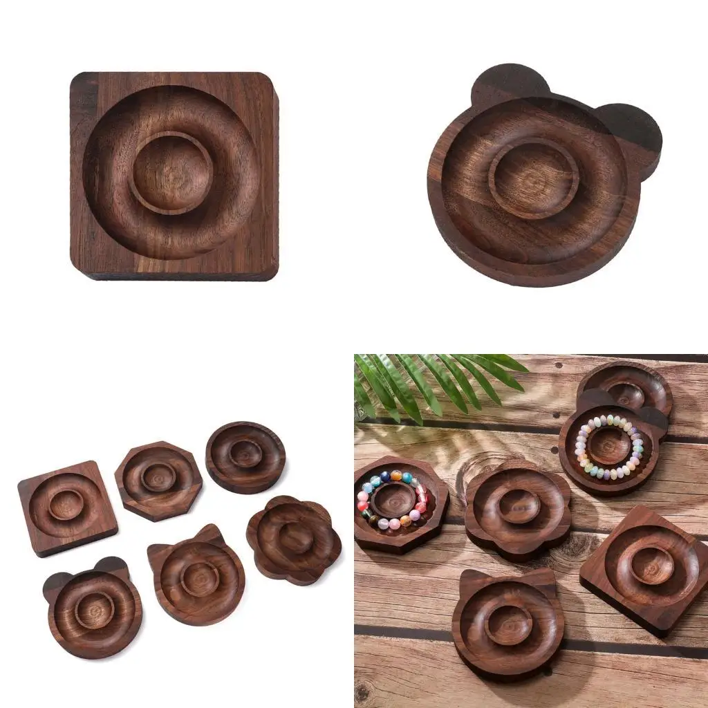 

D46E Multifuntional Beading Tray Black Jewelry Bead Board Beading Panel Texture Present for Beading Enthusiasts