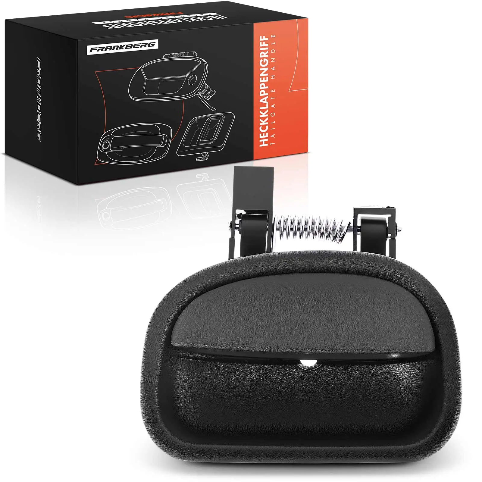 Frankberg 1x binnendeurgreep rechts voor Nissan Kubistar bestelwagen, Renault Kangoo Express 1.2L, 1.5L, modeljaar vanaf 1997, 8200095965