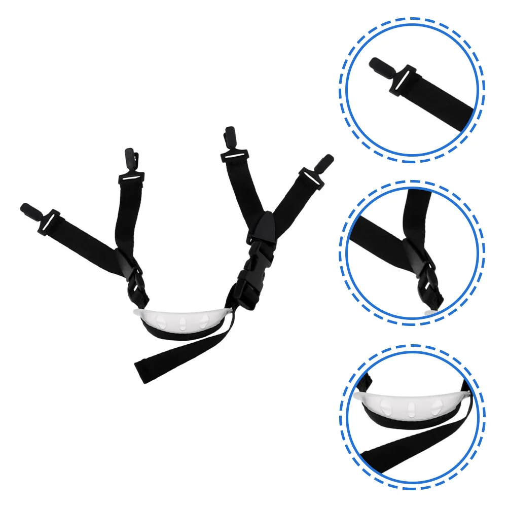 

1 PCS Safety Chin Strap Universal Adjustable Elastic Hard Hat Band Polyester Easy Install Replacement