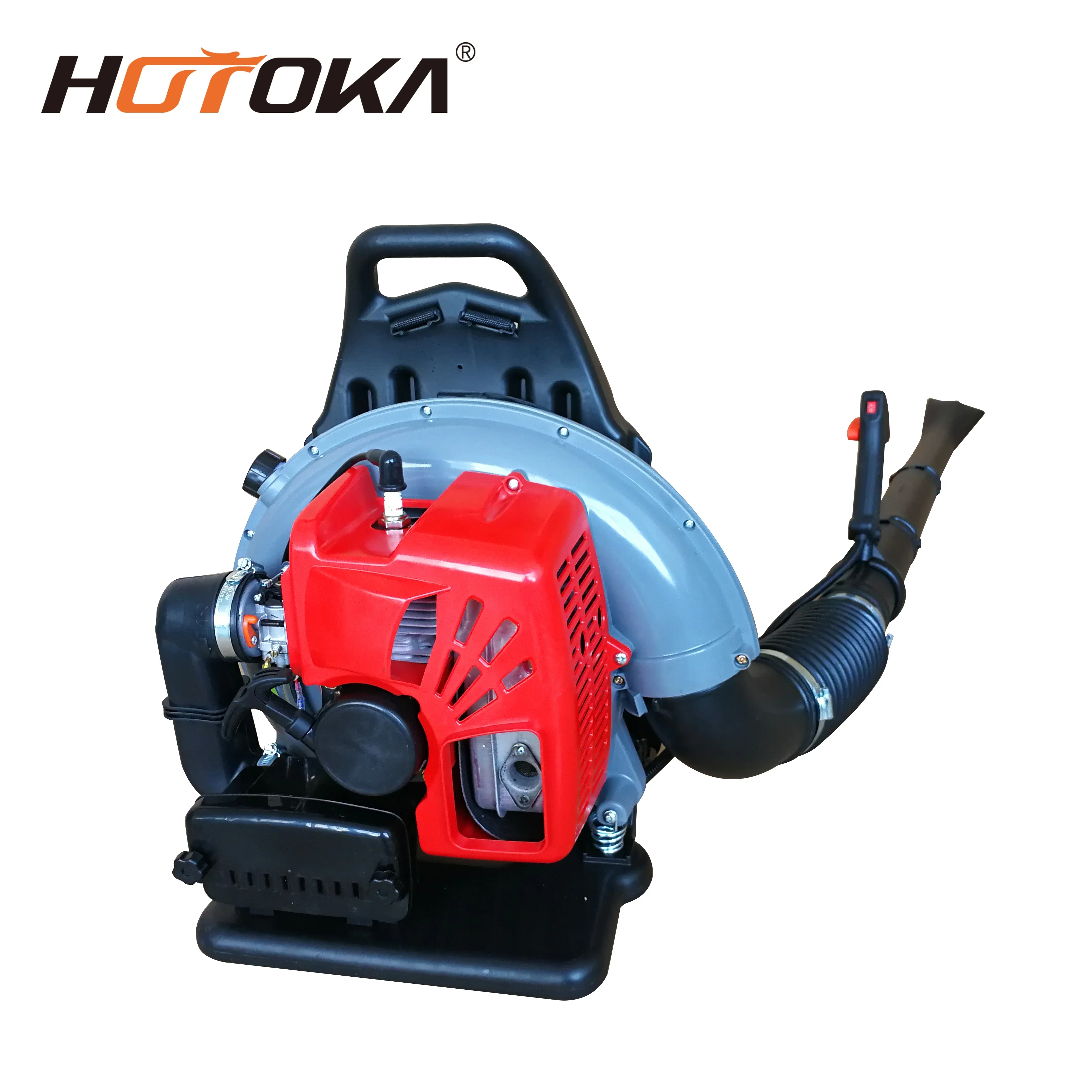 popular big power blast gasoline snow blower 63cc mist leaf air blower machine