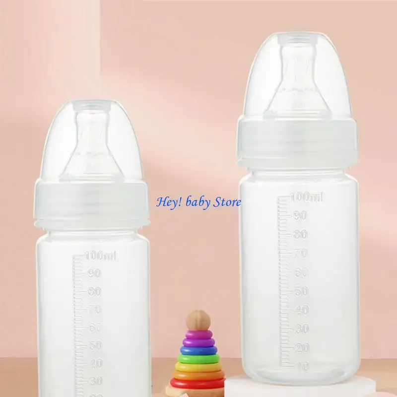 Q1FE Single Используйте детскую бутылку 100 мл емкости PP Lightweight для легкой обработки