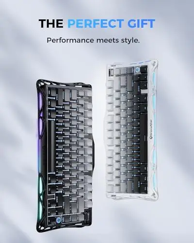 GravaStar Mercury K1 75% Wireless Mechanical Gaming Keyboard