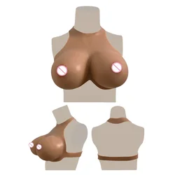 DEG Cup Huge Fake Boobs Tits Realistic Silicone Breast Forms Bodysuit For Shemale Cosplay Transvestism Transgender Drag Queen