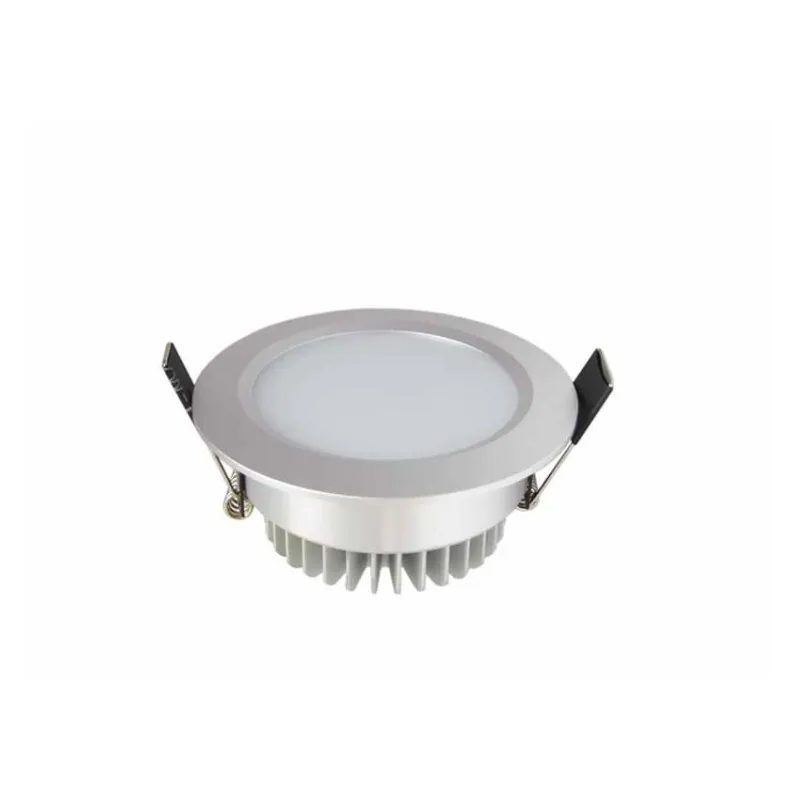 

7W LED Ceiling Light Round Frosted Recessed Downlight Lamp High Brightness White