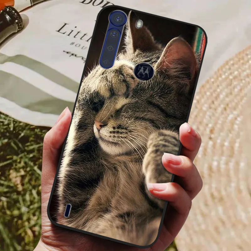 For Motorola One Fusion Case Soft Silicone Back Cover For Moto One Fusion+ Plus Phone Cases OneFusion 6.5\'\' Protective Fundas