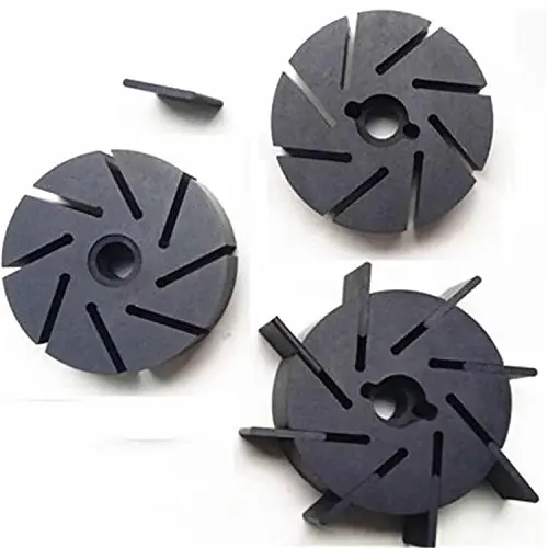 Picture 4: 1pcs 250x60x4mm Carbon Vane Carbon Blade Pump Sheets for Orion Becker Busch Vaccum Pump