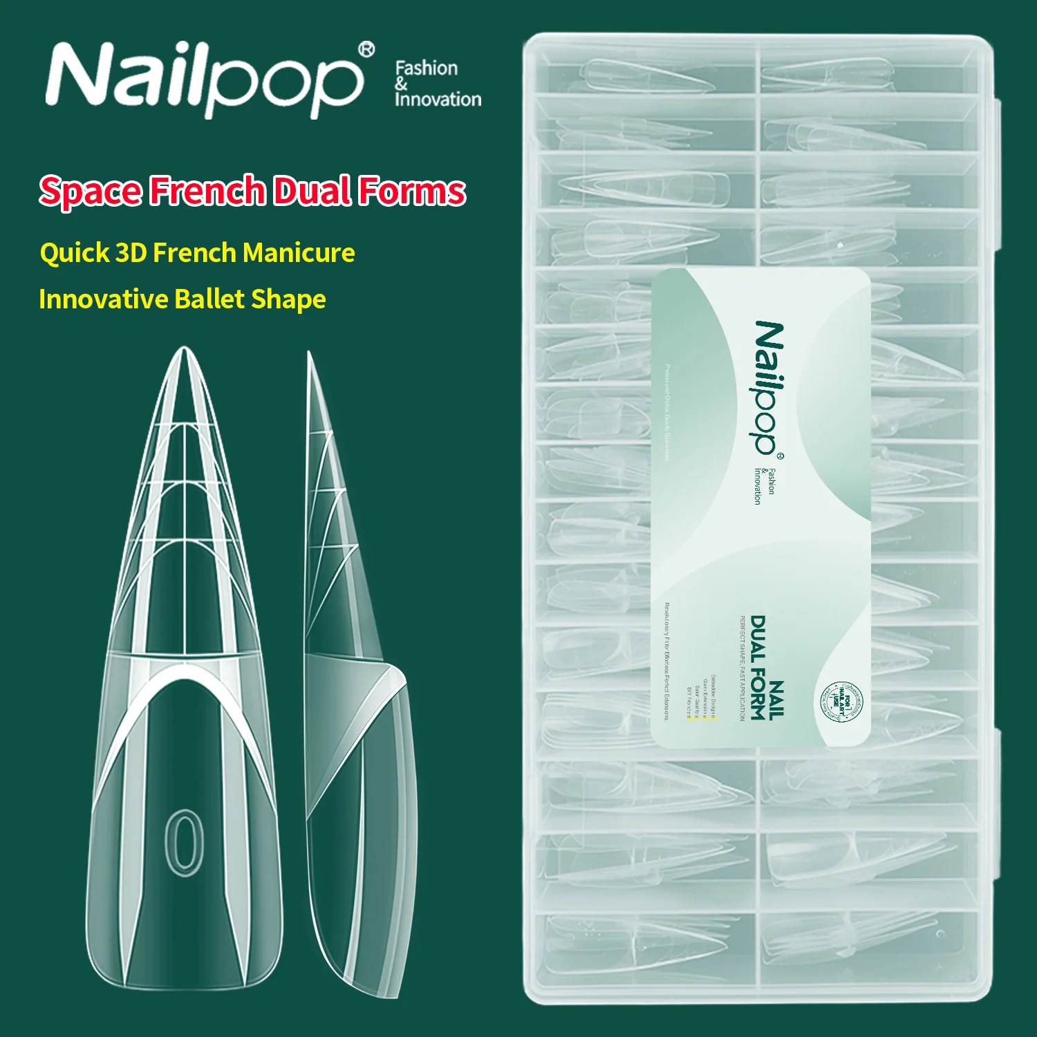 nailpop-150-pecas-moldes-duplos-para-extensao-de-unhas-stiletto-francesas-reutilizaveis-em-pp-com-linha-guia-francesa-inteligente-3d-para-manicure