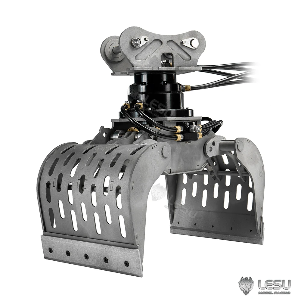 LESU RC Parts 1/14 Metal Claw Kits Hydrauliczny silnik Manipulator do modelu koparki RC 374F Ulepszone akcesoria Zabawki TH23427