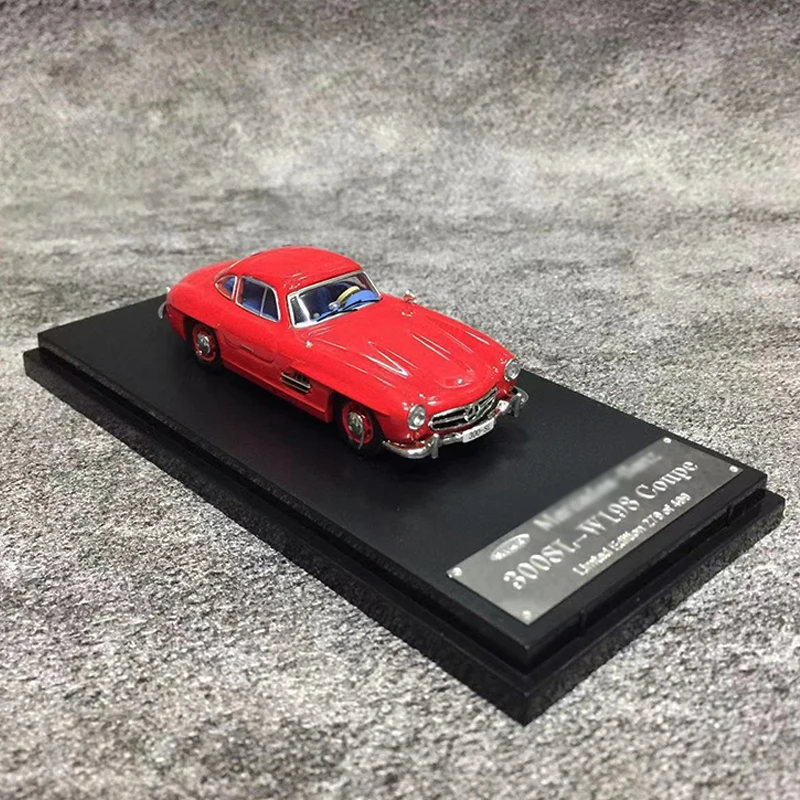 シーカー-モデルslw198 300slクーペ合金車,ダイキャスト車両コレクション,1:64