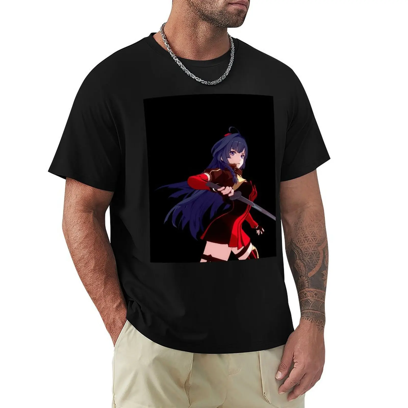 

Valkyrie Bladestrike Raiden Mei T-Shirt korean fashion customs design your own oversized mens fashion