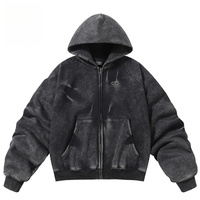 Vintage masculino hoodies de pelúcia quente hoodies jaquetas streetwear harajuku hip hop oversized hoodies