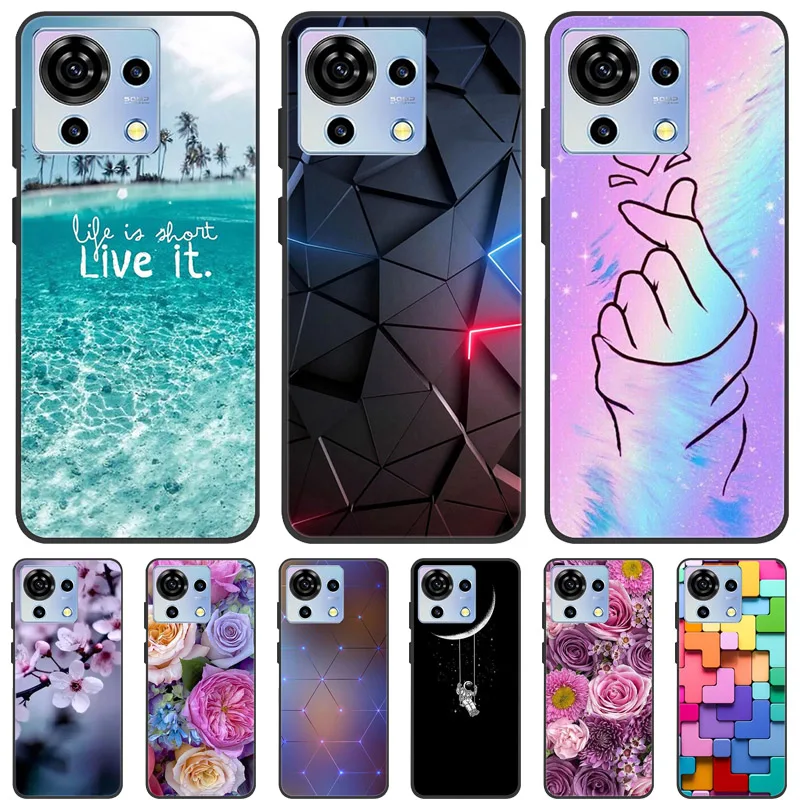 Capa de telefone para zte blade v50 vita casos capa de silicone macio para zte blade v50 vita moda caso v50vita protetor completo conchas