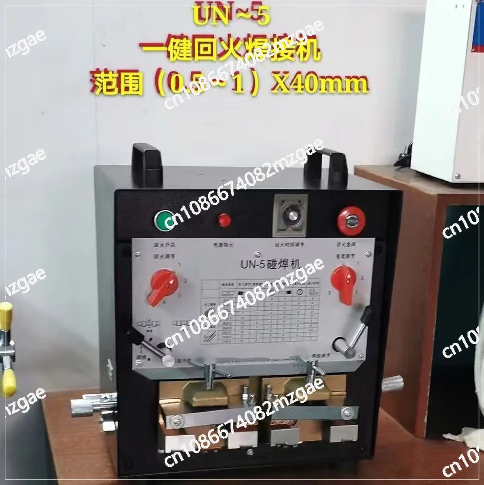 

Сварочный аппарат 2000 кВт, мини-сварка встык с функцией закалки для ленточных пил, сварка металлических полос UN-2, сварка стальных полос встык