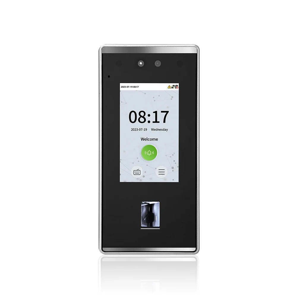 Outdoor Waterproof IP65 Biometric Machine Fingerprint Reader Access Control Face Recognition (speedface-V4LPro))