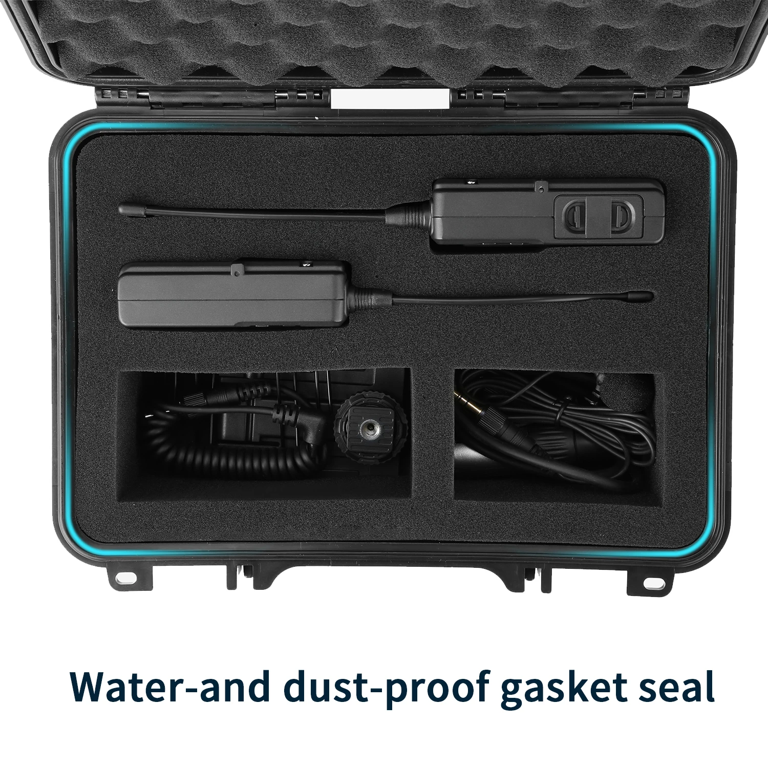 Saramonic SR-C6 8 9 Hard Case Waterdichte IP67 Dustroof Handbagage Voor Draadloze Microfoon Uwmic9s Soundbird V6 SR-VRMIC SR-WM2100