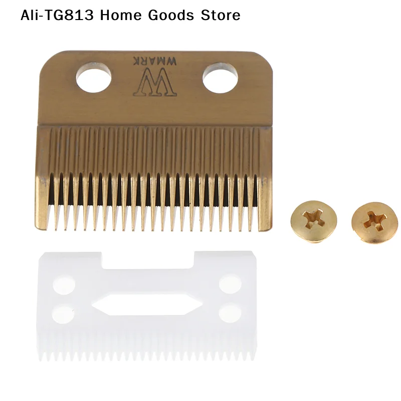 

[TG813]1Set Hair Clipper Blade Golden with Ceramic Blade for Cordless Clipper