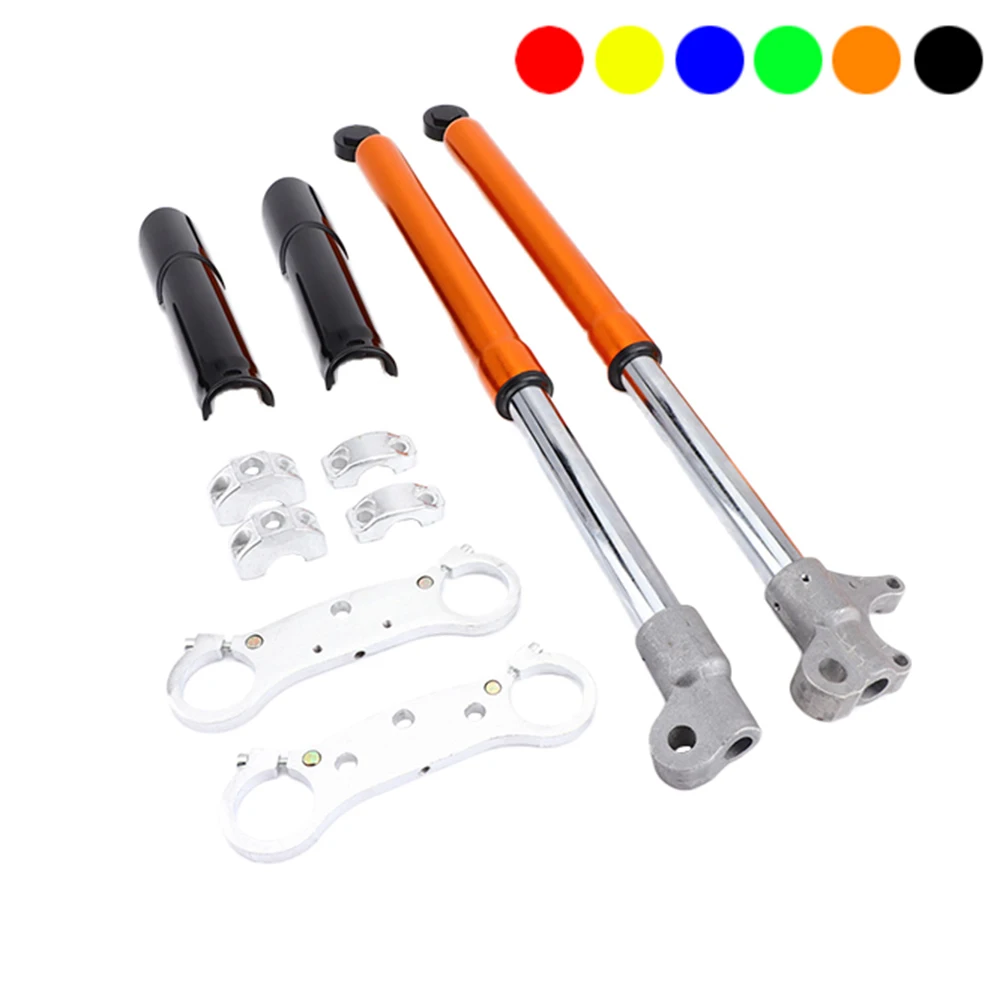 For 47cc 49cc 2 Stroke Pocket Bike Mini Moto Moped Motocross Motorcycle Front Inverted Fork Shock Absorption Suspension Kit