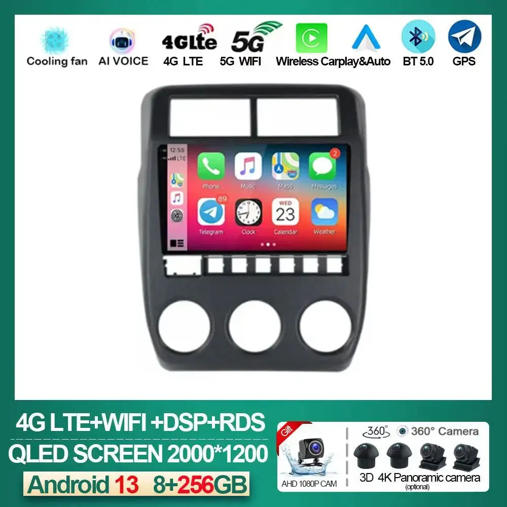 

Android 13 Carplay Car Radio Android auto For LADA Niva Legend Bronto 2021 - 2023 multimedia player GPS navigation autoradio