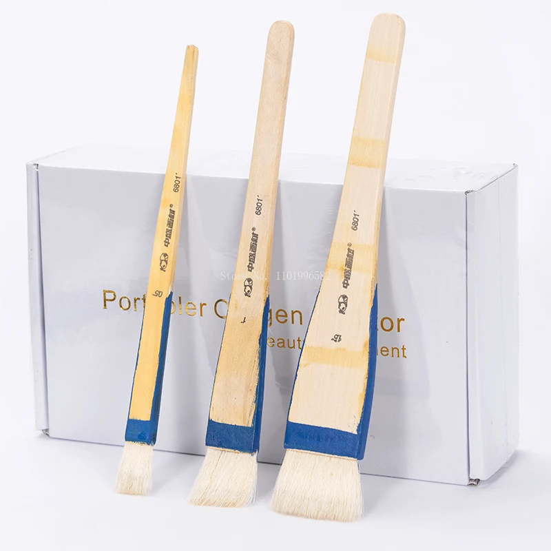 Pottery Brush Glaze Pen Underglaze Pigment Makeup Clay Tinted Brush DIY Ceramic Handicrafts Painting Glazing Subsidiary Tools