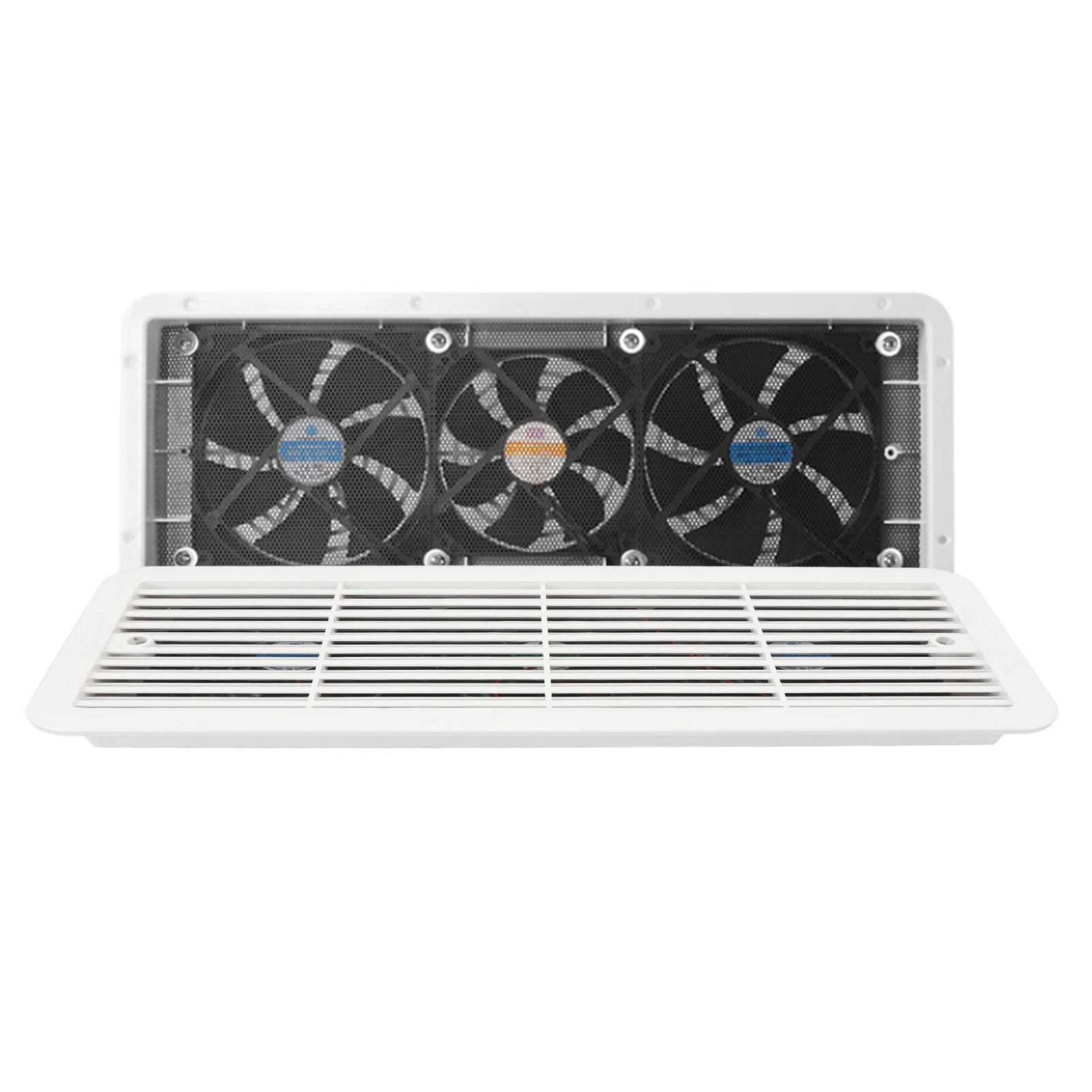 

Rv Fridge Fan Rv Refrigerator Fan 12V Three Fans Quiet RV Side Vent Fan with Protecting Net for RV Motorhome Yacht Boat