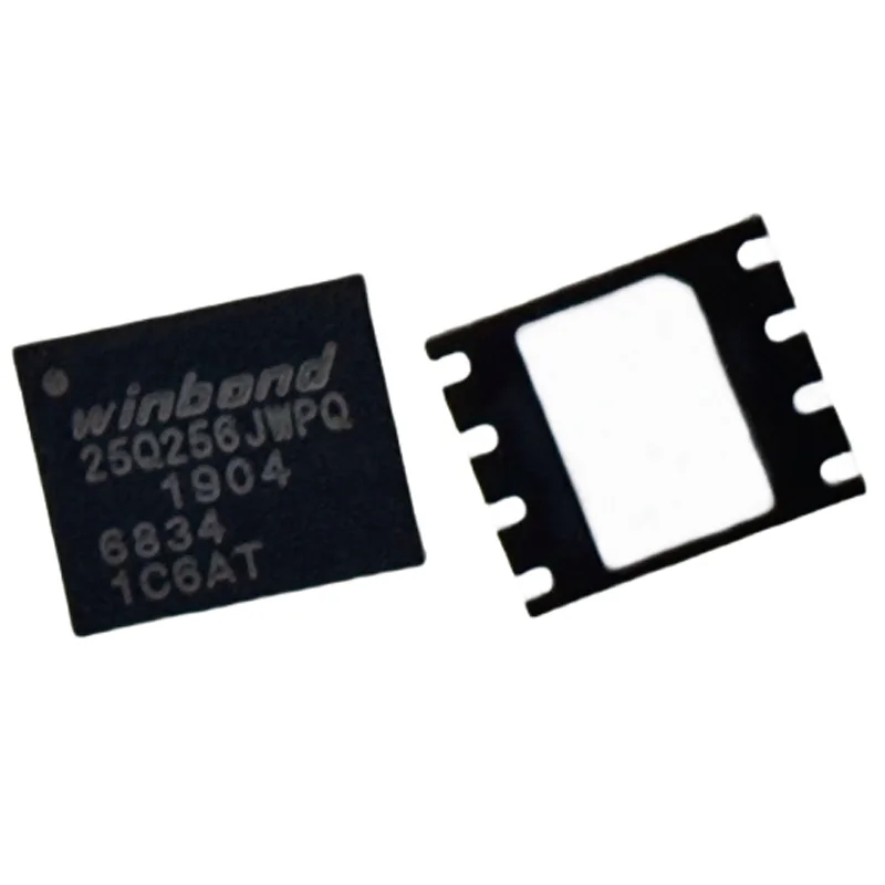

5Pcs New Original W25Q256Jwpiq Silk Screen 25Q256Jwpq Wson-8 1.8V 256M-Bit Serial Flash Memory Chip