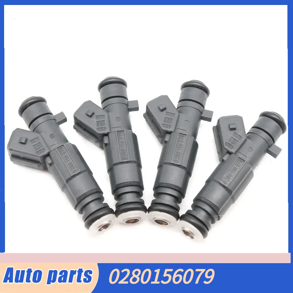

New Car Fuel Injectors Nozzle 4pcs 0280156079 for Ferrari 612 Scaglietti MG ZT Rover 75 5.7 1.8 T 0 280 156 079