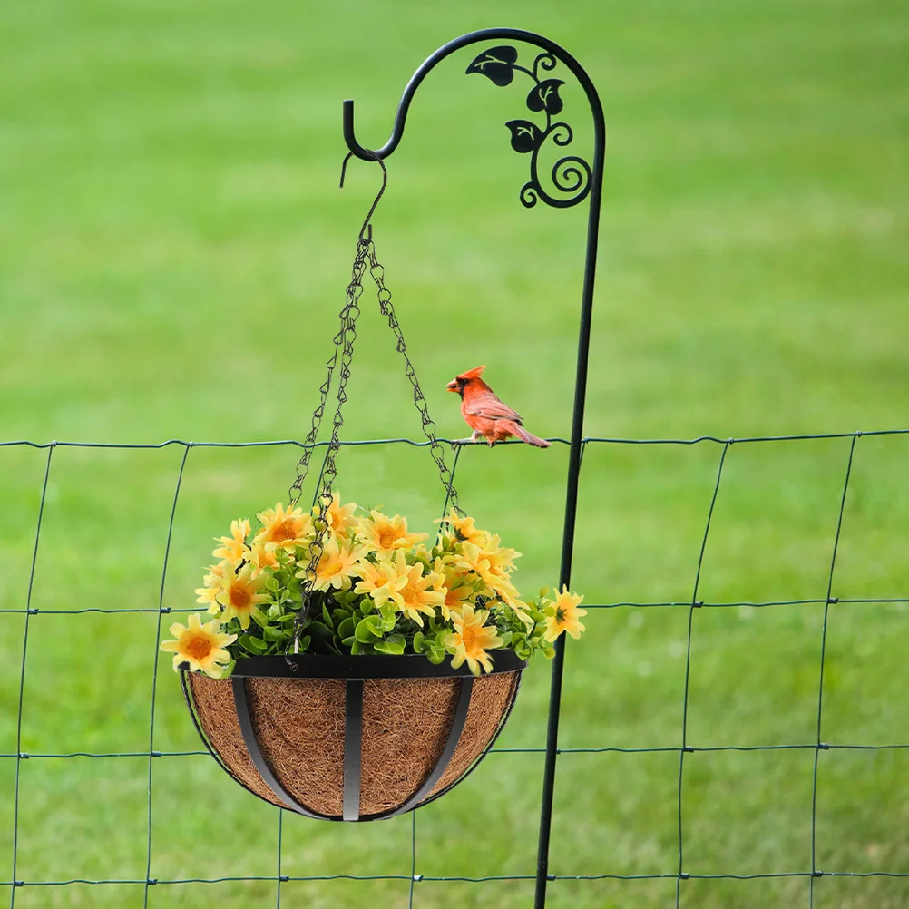 

Natural Coconut Fiber Hanging Flower Basket Planter For Outdoor Indoor Wall Mount Garden Decor Balcony Hanging Plant Pot